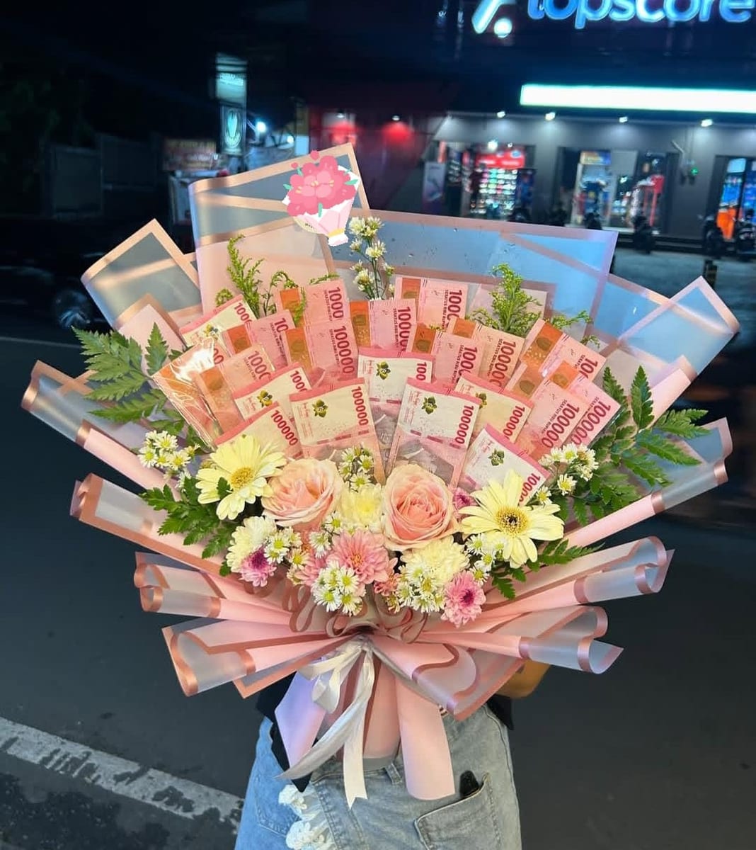 Hand Bouquet Spesial Red Rose Romantis